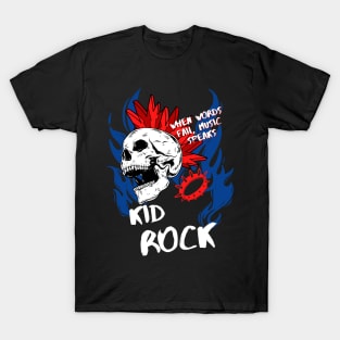 kid rock ll music speaks T-Shirt